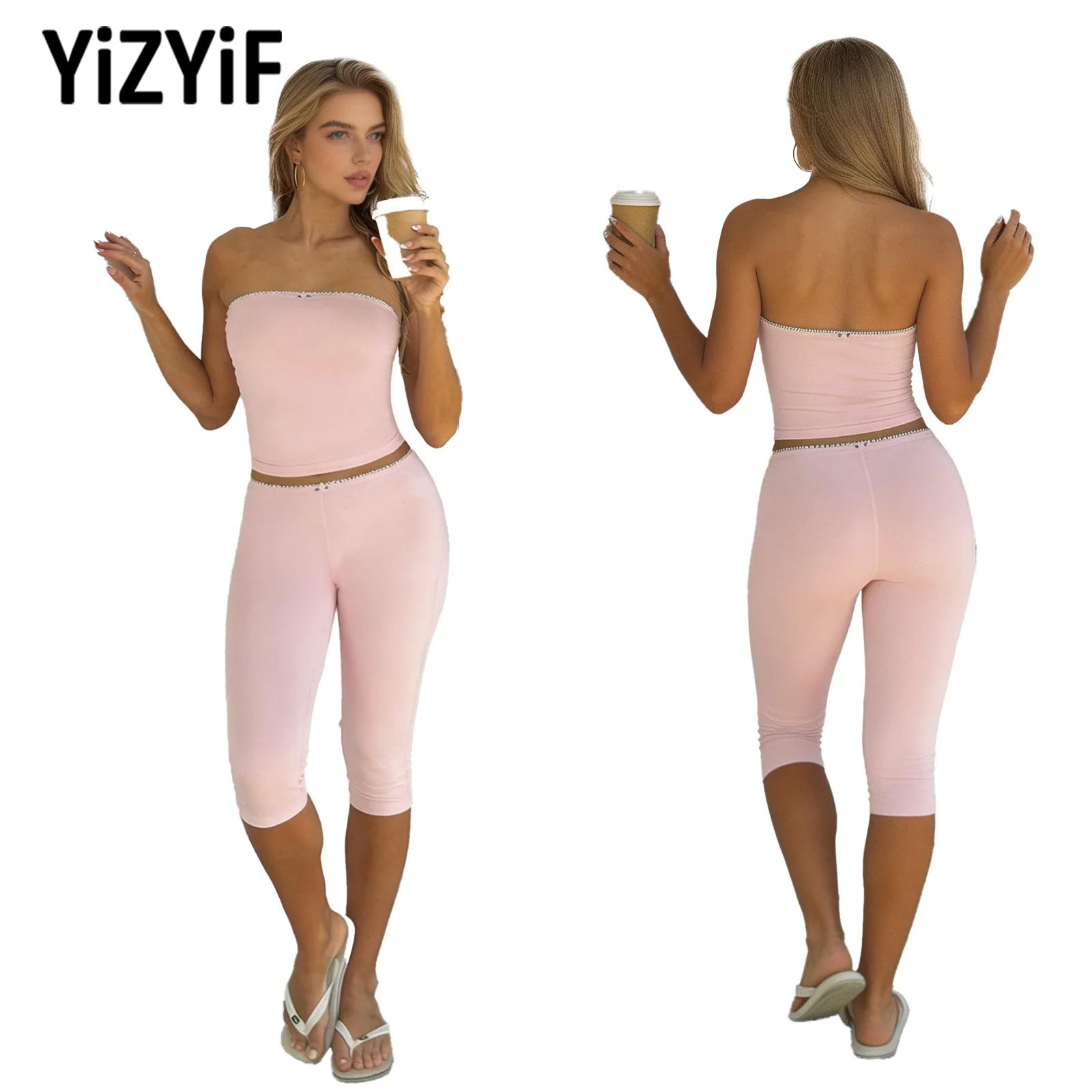 Pilates Yoga Outfit - Damski strój do jogi: top bez