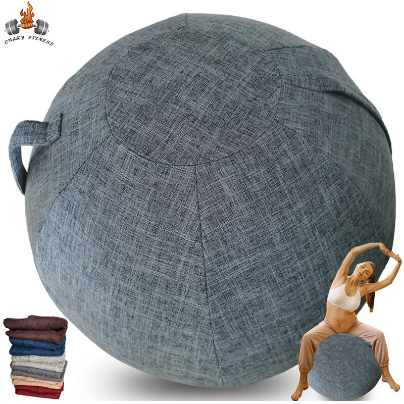 Pilates Yoga Ball Exercises - 55/65/75cm pokrowiec ochronny na piłkę do