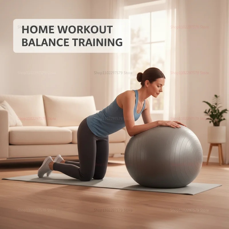 Piłka do jogi antyprzebiciowa  – Pilates Yoga Ball Exercises recenzja i cena
