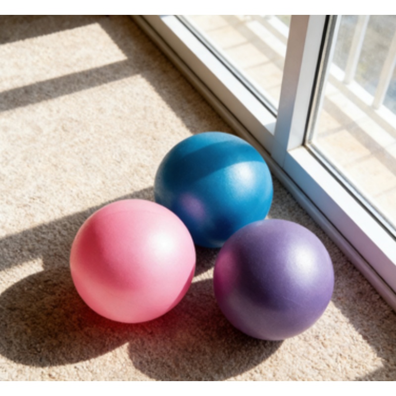 1 szt. Gruby, matowy, odporny  – Pilates Yoga Ball Exercises recenzja i cena