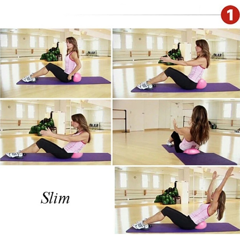 Nowa piłka do jogi 25 cm, anty – Pilates Yoga Ball Exercises recenzja i cena