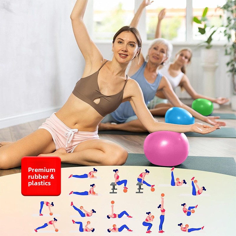 Mini piłka do ćwiczeń z PVC do – Pilates Yoga Ball Exercises recenzja i cena