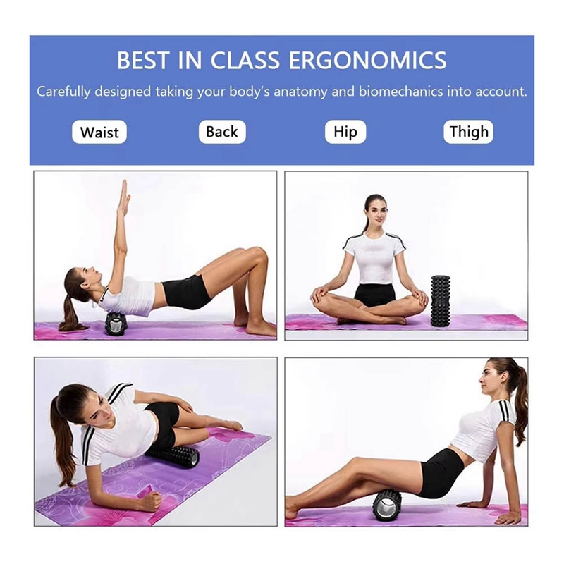Zestaw do masażu mięśni z pian – Pilates Yoga Ball Exercises recenzja i cena