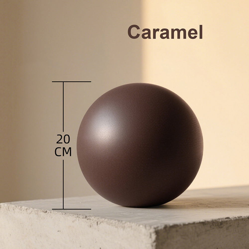 Piłka do ćwiczeń 20 cm, matowa – Pilates Yoga Ball Exercises recenzja i cena