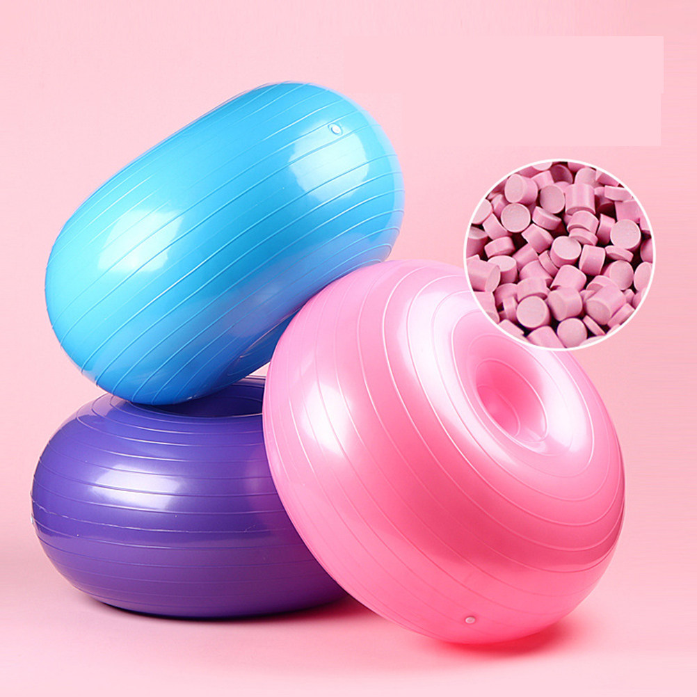 Nieścieralna niebieska piłka d – Pilates Yoga Ball Exercises recenzja i cena