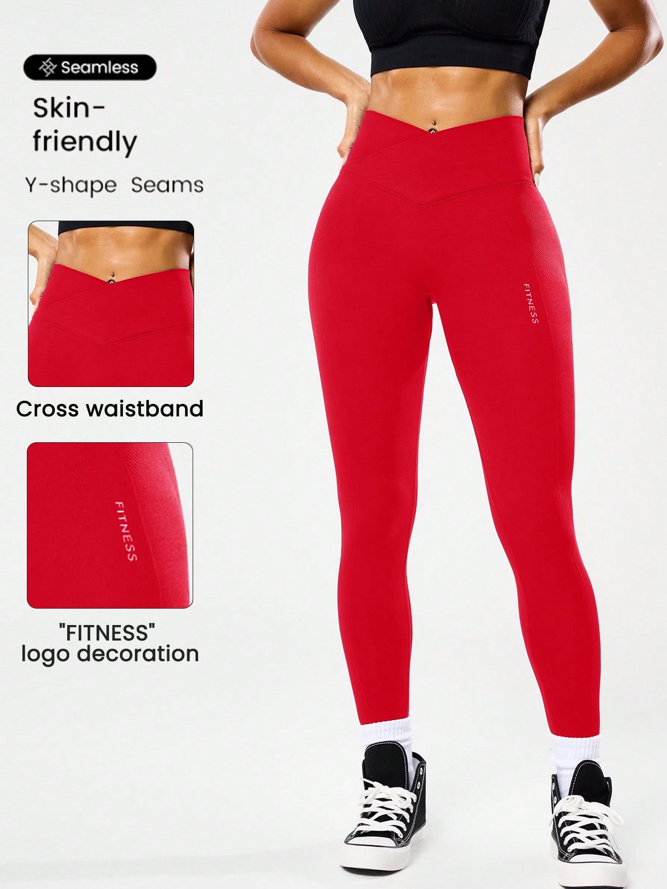 Bezszwowe legginsy do jogi z w – Pilates Yoga Outfit recenzja i cena