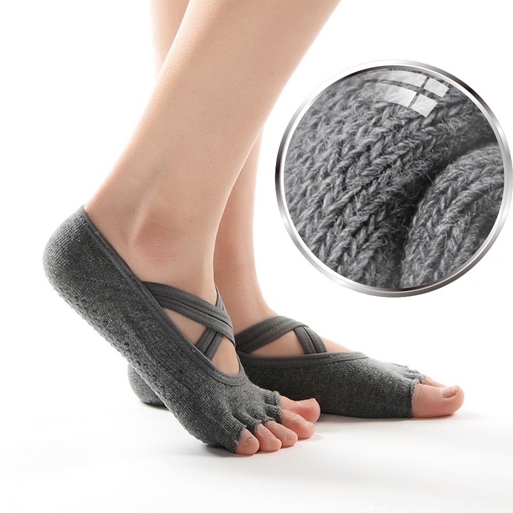 Damskie skarpety do jogi z pię – Pilates Yoga Workout recenzja i cena